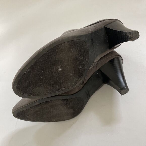 Karen Scott Boots Womens Melodea Ankle Booties Gray Heels Size 9M - Picture 8 of 11
